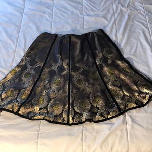 Satin skirt